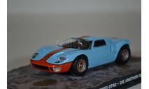 Ford GT40 Light BlueOrange Die Another Day 2002 (Умри, но не сейчас) James Bond 007, масштабная модель, Ge Fabbri, 1:43, 1/43