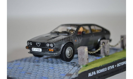 ALFA ROMEO GTV6 Octopussy 1983, масштабная модель, Ge Fabbri, scale43