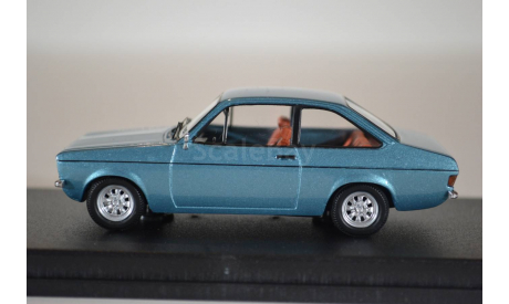 FORD Escort MK2 1975 голубой мет, масштабная модель, WhiteBox, scale43