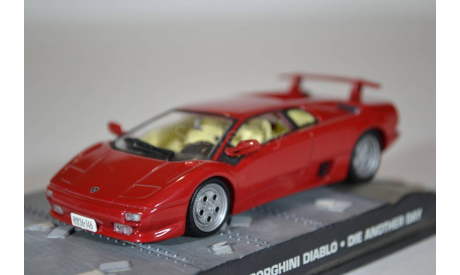 Lamborghini Diablo Die Another Day 2002 (Умри, но не сейчас) James Bond 007, масштабная модель, Ge Fabbri, 1:43, 1/43