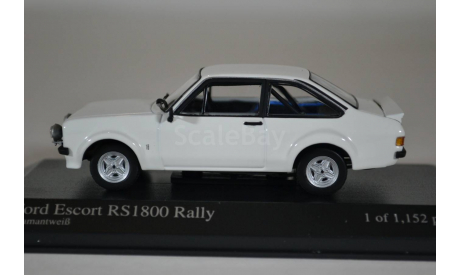 Ford ESCORT II RS1800 RALLY, масштабная модель, Minichamps, scale43