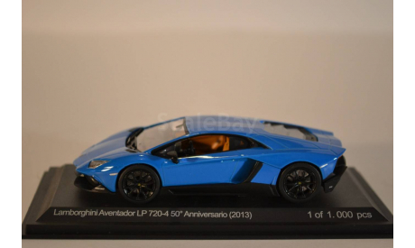 Lamborghini Avendator LP720-4 Anniversario (2013), масштабная модель, 1:43, 1/43, WhiteBox