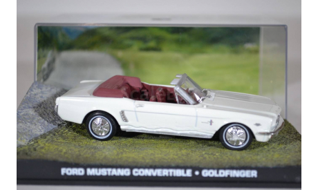 FORD Mustang Convertible Goldfinger 1964, масштабная модель, Ge Fabbri, scale43
