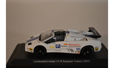 БЕЗ РЕЗЕРВНОЙ ЦЕНЫ!!!!!!!!!Lamborghini Diablo VT-R  Roadster Trofeo  (1997), масштабная модель, 1:43, 1/43, WhiteBox