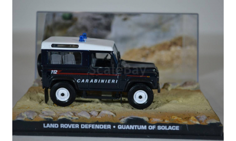 Land Rover Defender Quantum of Solace 2008 (Квант милосердия) James Bond 007, масштабная модель, Ge Fabbri, scale43