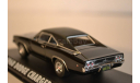 DODGE Charger RT 1968 Black (из кф Буллит), масштабная модель, 1:43, 1/43, Greenlight Collectibles