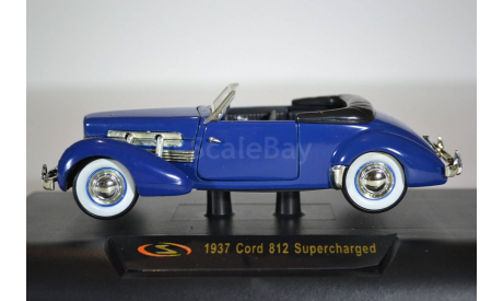Cord 812 Supercharged 1937 с., масштабная модель, Signature, 1:32, 1/32