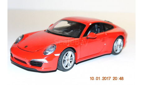 БЕЗ РЕЗЕРВНОЙ ЦЕНЫ!!!!!! PORSCHE 911 Carrera S, масштабная модель, 1:24, 1/24, Welly