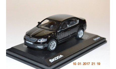 SKODA Octavia чёрная, масштабная модель, 1:43, 1/43, Abrex