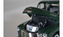 Chevrolet Pick-Up 1950 зеленый с бочками в кузове, масштабная модель, Signature, scale32