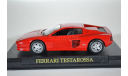 Ferrari Testarossa, масштабная модель, Ge Fabbri, 1:43, 1/43