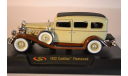 Cadillac Fleetwood 1932 беж, масштабная модель, 1:32, 1/32, Signature Models