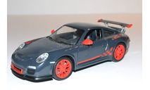 PORSCHE 997 GT3 RS 3.8 серый, масштабная модель, 1:24, 1/24, Yat Ming