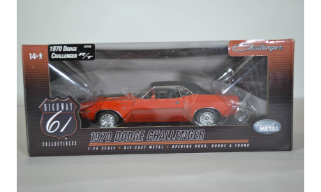 Dodge Challenger RT 1970, масштабная модель, Highway 61, scale24