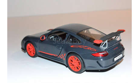PORSCHE 997 GT3 RS 3.8 серый, масштабная модель, 1:24, 1/24, Yat Ming