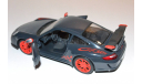 PORSCHE 997 GT3 RS 3.8 серый, масштабная модель, 1:24, 1/24, Yat Ming