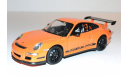 PORSCHE 911(997) GT3 RS, масштабная модель, scale24, Welly