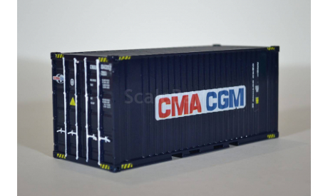 контейнер 20 футов CMA CGM, сборная модель автомобиля, ИВ Models, scale43