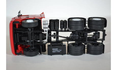 МАЗ-6430 седельный тягач (рестайлинг), масштабная модель, 1:43, 1/43, Автоистория (АИСТ)