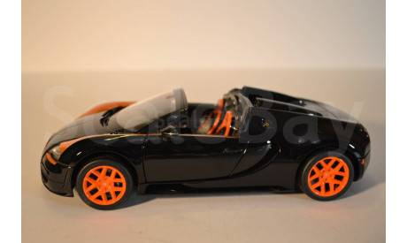 Bugatti Veyron 16.4 Grand Sport Vitesse, масштабная модель, scale18, Rastar