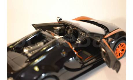 Bugatti Veyron 16.4 Grand Sport Vitesse, масштабная модель, scale18, Rastar