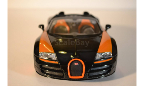 Bugatti Veyron 16.4 Grand Sport Vitesse, масштабная модель, scale18, Rastar