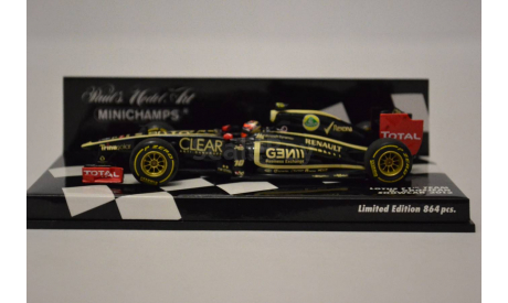 Lotus F1 Team_R. Grosjean 2012 Show car 2012, масштабная модель, Minichamps, scale43