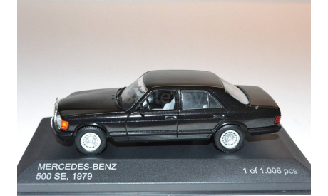 MERSEDES BENZ 500 SE 1979, масштабная модель, 1:43, 1/43, WhiteBox, Mercedes-Benz