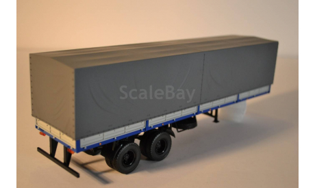 Полуприцеп  МАЗ-93971, масштабная модель, 1:43, 1/43, Автоистория (АИСТ)