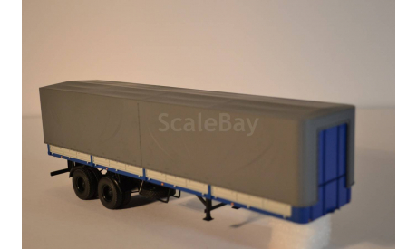 Полуприцеп  МАЗ-93971, масштабная модель, 1:43, 1/43, Автоистория (АИСТ)