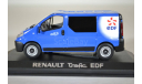 RENAULT Trafic 2010 EDF Blue, масштабная модель, Norev, 1:43, 1/43