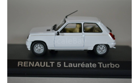 RENAULT 5 Lauréate Turbo 1985, масштабная модель, Norev, scale43