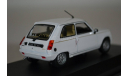 RENAULT 5 Lauréate Turbo 1985, масштабная модель, Norev, scale43