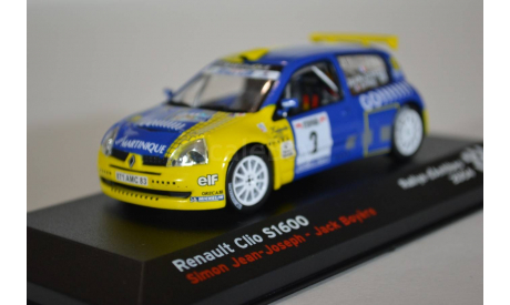 Renault Clio S1600 #2, масштабная модель, IXO/Altaya, 1:43, 1/43