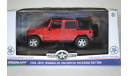 JEEP Wrangler 4x4 Unlimited Freedom Edition 5-дв.(Soft Top) 2014, масштабная модель, Greenlight Collectibles, scale43