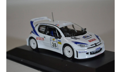 Peugeot 206 WRS #28, масштабная модель, IXO/Altaya, scale43