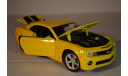 CHEVROLET Camaro SS RS желтый, масштабная модель, 1:18, 1/18, MAISTO