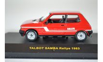 TALBOT SAMBA Rallye 1983 Red, масштабная модель, ixo, scale43