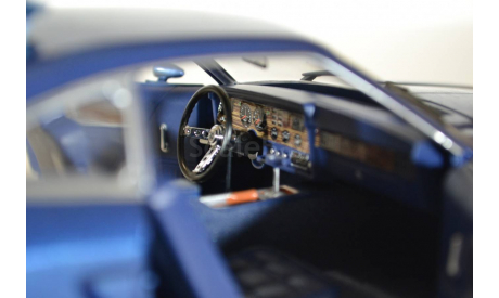 Ford -  1976 Ford Mustang II Mach 1 - Blue w-Black, масштабная модель, 1:18, 1/18, Greenlight Collectibles