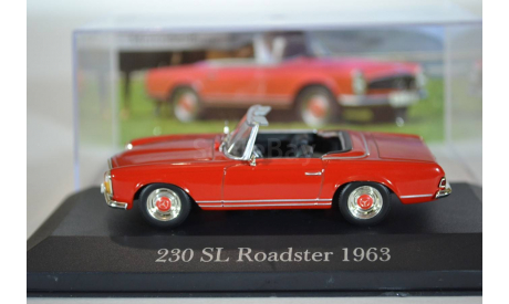 Mercedes Benz 230 SL Roadster 1963, масштабная модель, IXO/Altaya, scale43