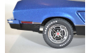 Ford -  1976 Ford Mustang II Mach 1 - Blue w-Black, масштабная модель, scale18, Greenlight Collectibles