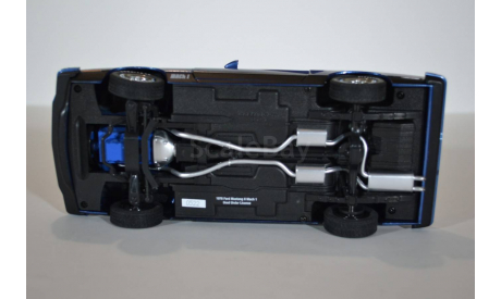 Ford -  1976 Ford Mustang II Mach 1 - Blue w-Black, масштабная модель, 1:18, 1/18, Greenlight Collectibles