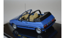 TALBOT SAMBA Cabriolet 1983 Metallic Light Blue, масштабная модель, ixo, scale43