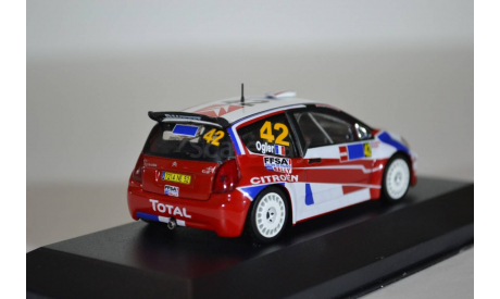 Citroen C2 S1600 #42, масштабная модель, IXO/Altaya, 1:43, 1/43
