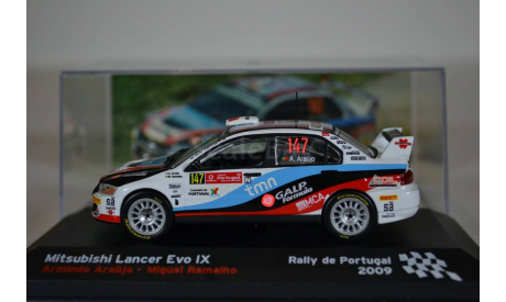 MITSUBISHI Lancer Evo IX #147, масштабная модель, IXO/Altaya, scale43