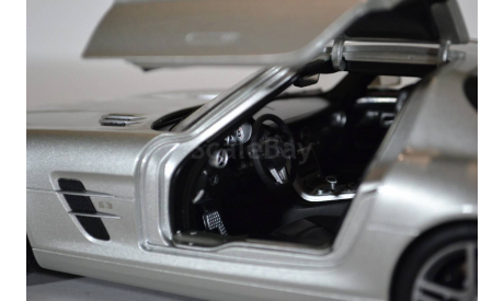 MERCEDES-BENZ SLS AMG Coupé 2010, масштабная модель, scale18, Norev