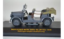 Mercedes-Benz 200V G5 (W152) Вермахт 1938, масштабная модель, IXO Museum (серия MUS), scale43