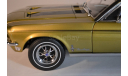 1968 ФОРД МУСТАНГ КУПЕ, масштабная модель, 1:18, 1/18, Greenlight Collectibles, Ford