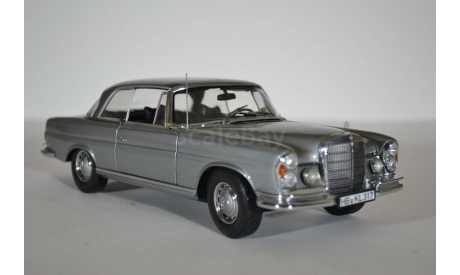 Mercedes-Benz 280 SE Coupe (W111) 1969 Grey, масштабная модель, 1:18, 1/18, Norev