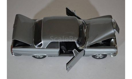 Mercedes-Benz 280 SE Coupe (W111) 1969 Grey, масштабная модель, 1:18, 1/18, Norev